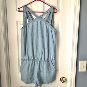 Fabletics Liza chambray romper